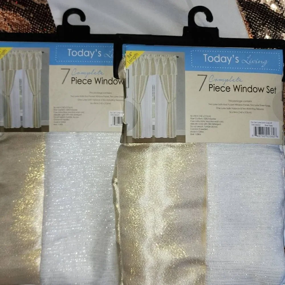 Today's living complete 14 pc window set